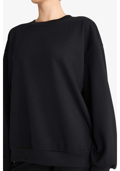 Defacto Regular Fit Sweatshirt F8493ax25aubk81 Siyah-bk81