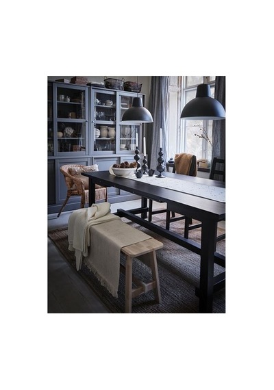 Ikea Skurup Sarkıt Lamba, Siyah, 38 Cm