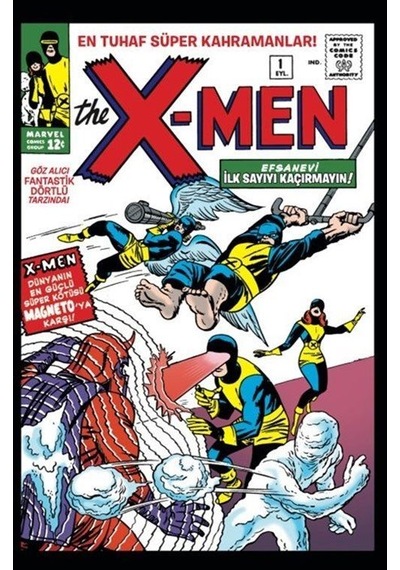 X-men 1 Orjinal İlk Sayı / Stan Lee