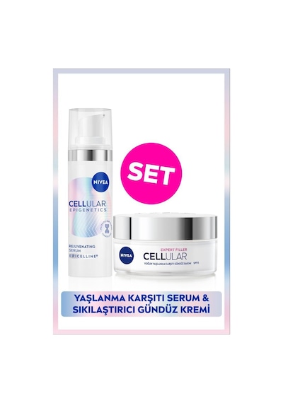 Cellular Epigenetics Rejuvenating Serum 30ml Ve Cellular Expert Filler Gündüz Kremi