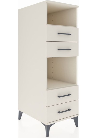 Kronos Dolap 2 Raflı 4 Çekmeceli 44x59x134 Aytaşı-aytaşı Aytası