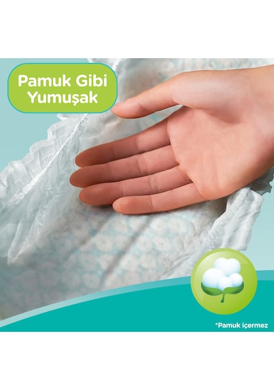 Prima Aktif Bebek 3 Beden Midi Bebek Bezi 62 Adet