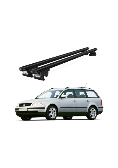 Volkswagen Passat Variant B5 1997-2005 Uyumlu Siyah Ara Atkı Port Bagaj Tavan Barı