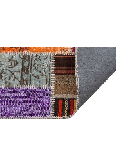 Benzersiz Patchwork El Dokuma Halı 160 X 230 Cm 6043
