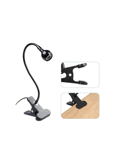 Tr Portatif Mandallı Mini Uv Led Lamba Manikür Tırnak Kurutucu Siyah 3w