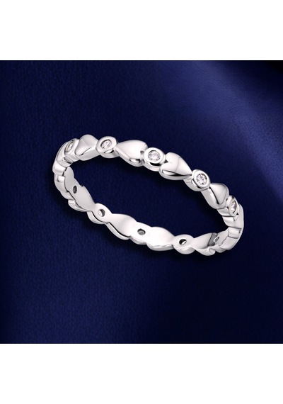 Servi 925 Ayar Gümüş Luna Love Yüzük-21