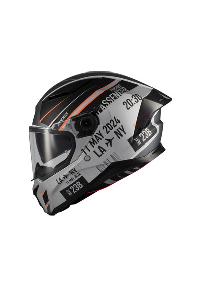 Panther Sv Kask Passenger A1 Black Grey Matt Çok Renkli