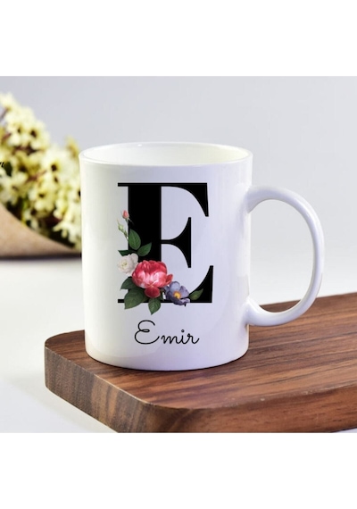 Emir Isimli Kupa Bardak Beyaz