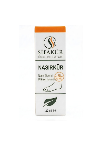 Nasırkür Bitkisel Nasır Sökücü Solüsyon 20ml Törpü Ve 8'li Koruyucu Ped - Tam Bakım Seti