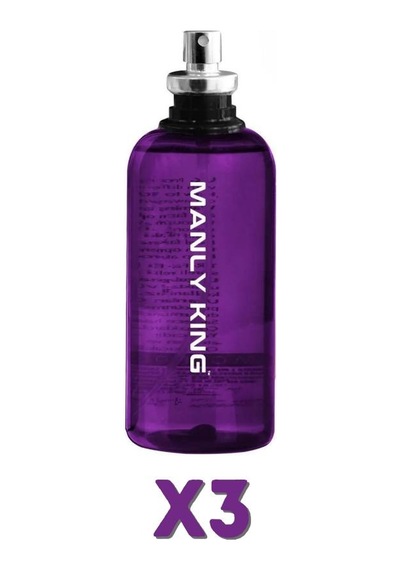 Manly King ﻿Erkek Parfüm EDC 3 x 125 ML