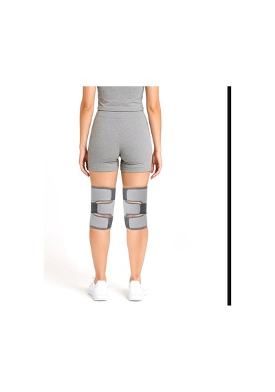 Quanzhou Menisküs İçin Medikal Dizlik Patella Ligament Destekli Termojelli Dizlik 1 Çift/gri