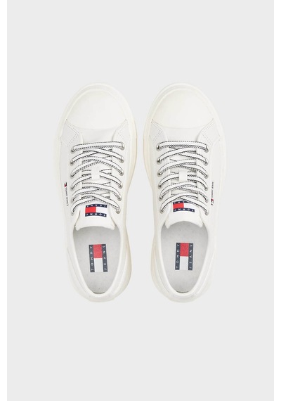 Tommy Jeans Bayan Ayakkabı En0en02714 Ybl Beyaz Beyaz