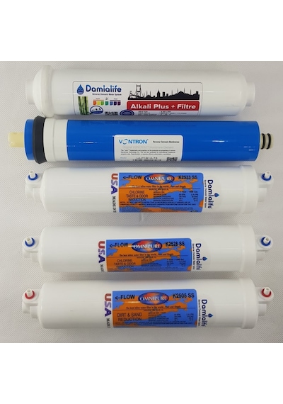 Omnipure Filtre  Vontron Membran ve Alkali Plus Filtre
