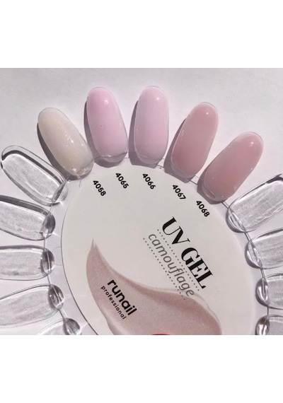 Runail Professional Protez Tırnak Jeli Uv Gel Camouflage Lavanta Şafağı 15gr. 4068