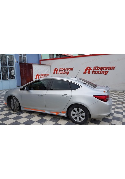 Astra J Sedan Spoiler---Fibersan Tuning
