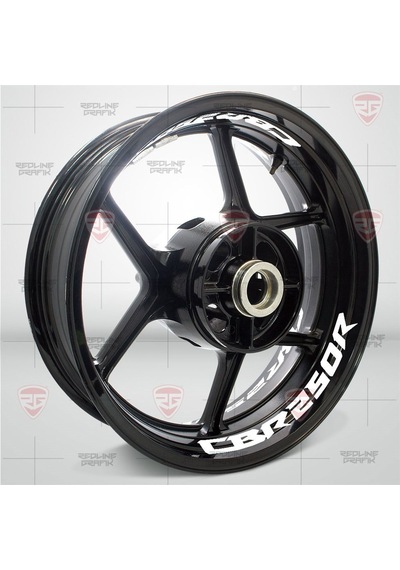 CBR 250R Beyaz Jant Şeridi