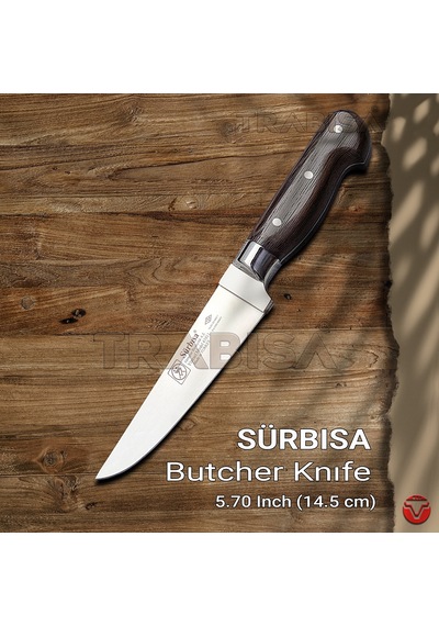 Sürmene Sürbısa 61011 Ym El Yapımı Kasap Kemik Sıyırma Bıçağı