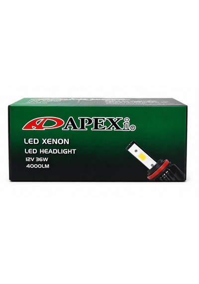 9006 Soketli Led Xenon Far Ampulü 12v 36w 4000lm 6000k Beyaz Işık