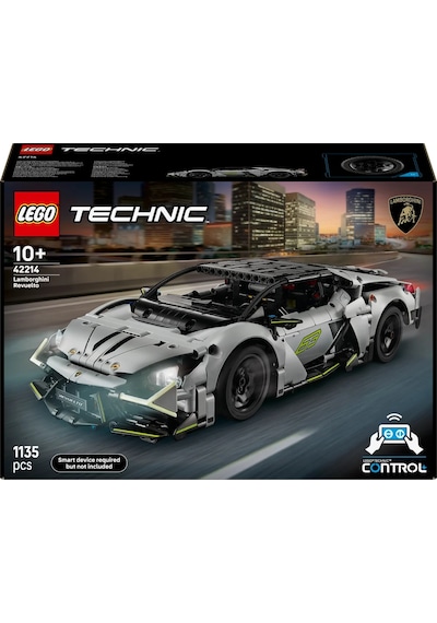 LEGO® Technic Lamborghini Revuelto Süper Spor Araba 42214 - 10 Yaş ve Üzeri Çocuklar için STEM Oyuncak Yapım Seti (1135 Parça)