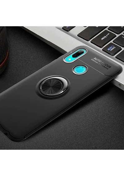 Huawei Y6 2019 Kilif Yüzüklü Magnetli Ravel Case 357682743