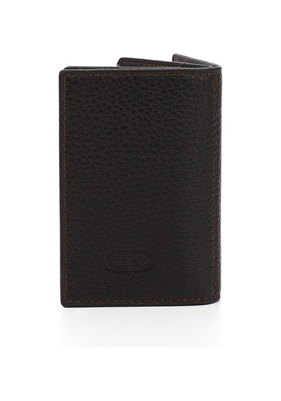 Gönderi(R) Gönderir Kahverengi Gön Hakiki Deri Unisex Kartlık 06205 Kahverengi