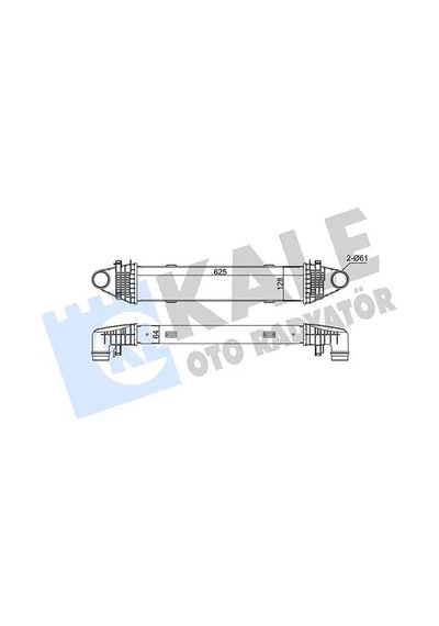 Mercedes E250 A207 Turbo Radyatoru 2010-2016 Kale 345010