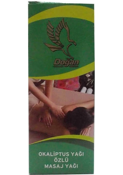 Okaliptuslu Masaj Ve Bakım Yağı Cam Şişe 100 Ml