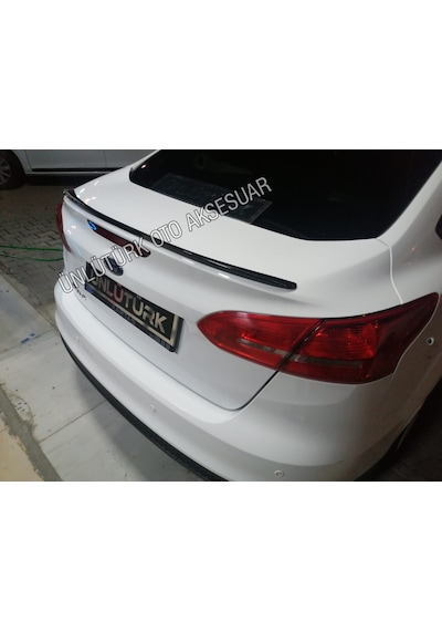 OtoÇizgi Ford Focus 3 - 3.5 - 4 Bagaj Üstü Spoiler Spoyler Piano Black OtoÇizgi