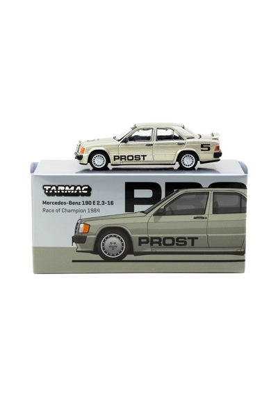 Tarmac Works 1/64 Mercedes-benz 190 E 2.3-16 Race Of Champion 1984 Alain Prost