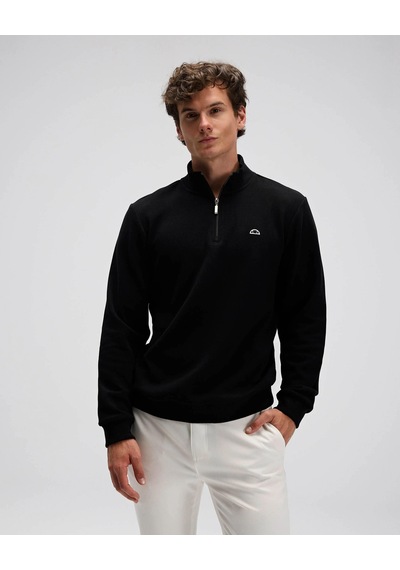 Ellesse Erkek Sweatshirt Em603-bk Black Çok Renkli