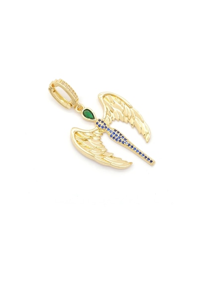 Ajda Charm Çelik Altın Kaplama Kadın Melek Model-chr-111 Altın
