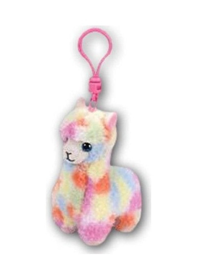 Ty Beanie Boos Peluş Renkli Lama Anahtarlık Lola Nhr