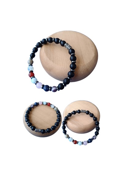 7 Çakra Doğaltaş Bileklik Akuamarina, Akik, Lapis, Ametist, Pembe Kuvars, Odun Jasper, Sitrin, Oniks Mix Renk Mix Renk 7 Çakra Doğaltaş Bileklik Akuamarina, Akik, Lapis, Ametist, Pembe Kuvars, Odun Jasper, Sitrin, Oniks Mix Renk Mix Renk