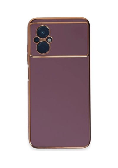 Xiaomi Poco M5 Uyumlu Kılıf Volet Silikon - Mor