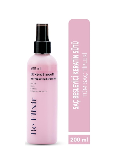 Be Elixir KeraSmooth Keratin Sütü İçerikli Durulanmayan Saç Bakım Spreyi 200 ML﻿﻿