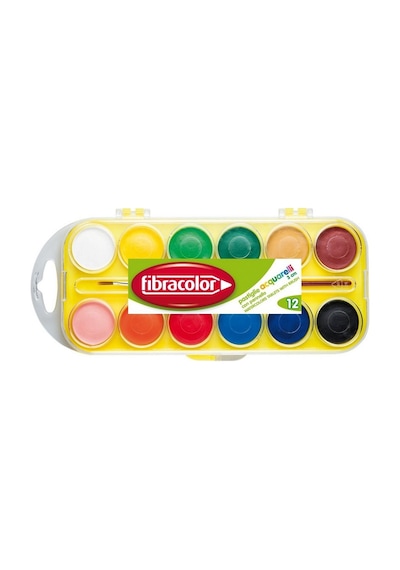 Fibracolor 12 Renk Suluboya