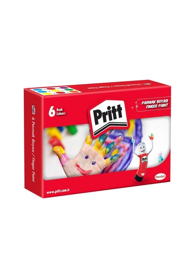 Arts Parmak Boya 6x50 Ml Genel