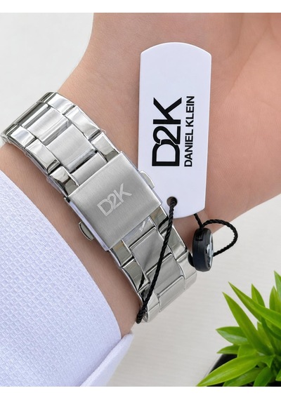 Daniel Klein 2 Yıl Garantili Takvimli Kadran 3 Atm Suya Dayanıklı Erkek Kol Saati Edk.14492.3 Gümüş