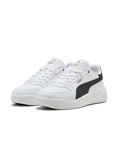 Puma Court Bae Jr Çocuk Günlük Ayakkabı 408624-02 Beyaz