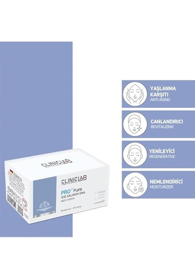 10 Salmon Dna Meso Serum 6 Ml X 2 Adet