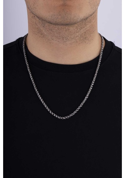 Gümüş Pazarım Sarmal Model Trend Erkek Çelik Zincir Çok renkli