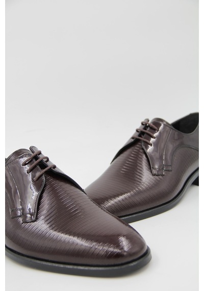 Tigana 42753 Erkek Klasik Ayakkabı - Bordo-bordo