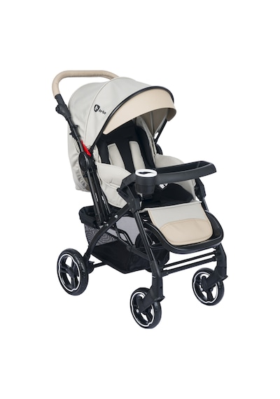 Soft Plus Çift Yön Tam Yatış Pozisyonlu Pratik Katlanır Mama Tablalı Bebek Arabası