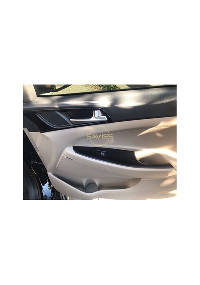 Hyundai Tucson 2015-2018 Konsol Ve Trim Kaplama,maun Kaplama Parlak Siyah Pianoblack