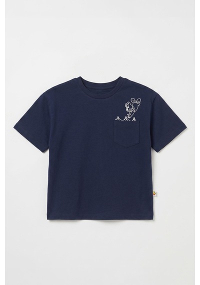 Haribo Lisanslı Göğüs Cepli Çocuk T-shirt Şort Takım Lacivert