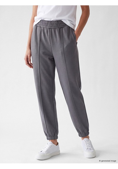 Lcw Vision Gri Soft Touch Kadın Jogger Eşofman Altı