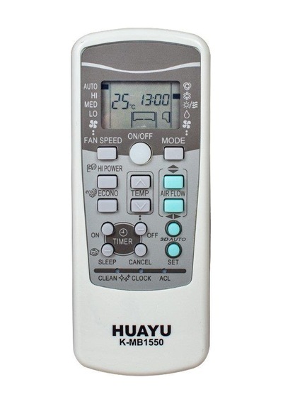 Mitsubishi Uyumlu Universal Klima Kumanda Huayu K-Mb1550