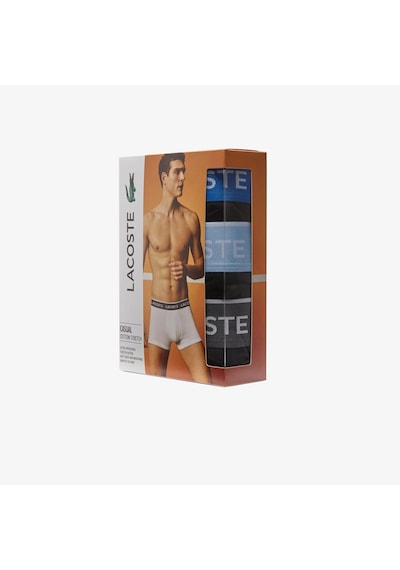 Lacoste 3 Lü Erkek Boxer 5h3401-b68 5h3401-b68 Çok Renkli Çok Renkli