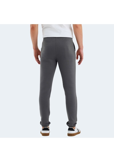 Slazenger VARIOUS Erkek Cepli Dar Paça Koyu Gri Eşofman Altı
