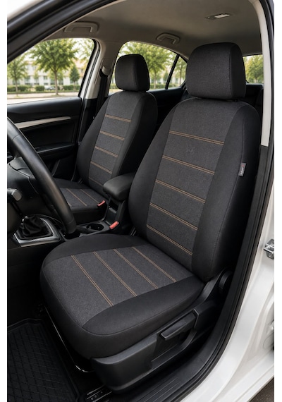 Mazda 323 Uyumlu Oto Koltuk Kılıfı Tam Set Airbag Uyumlu 4 Mevsim Cotfit Serisi 96816564